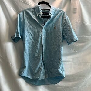 Polo Ralph Lauren Light Blue Short Sleeve Button Down